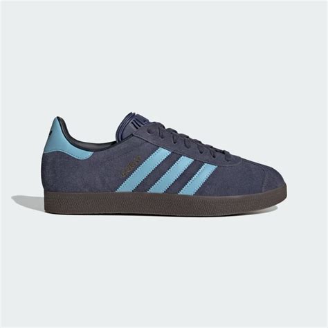 adidas gazelle blauw geel|adidas gazelle blue.